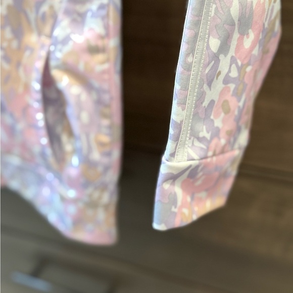 Adidas Girls Pastel Camo Track Jacket Size 6 - Picture 6 of 7